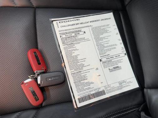 Red 2023 Dodge Challenger SRT Hellcat