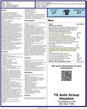 2018 Chevrolet Camaro 2SS