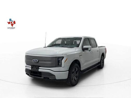 Gray 2023 Ford F-150 Lightning LARIAT