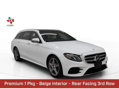 White 2017 Mercedes-Benz E-Class E 400 4MATIC