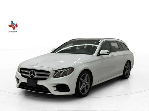 White 2017 Mercedes-Benz E-Class E 400 4MATIC