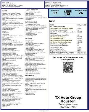 2016 Mercedes-Benz S-Class S 550