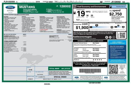 2018 Ford Mustang GT Premium