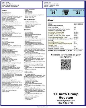 2023 Land Rover Range Rover P530 SE