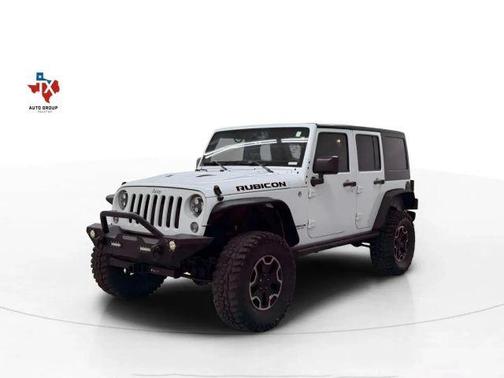 White 2015 Jeep Wrangler Unlimited Rubicon