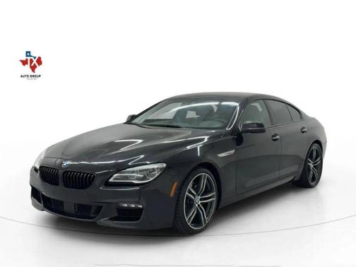 Black 2018 BMW 650 Gran Coupe i
