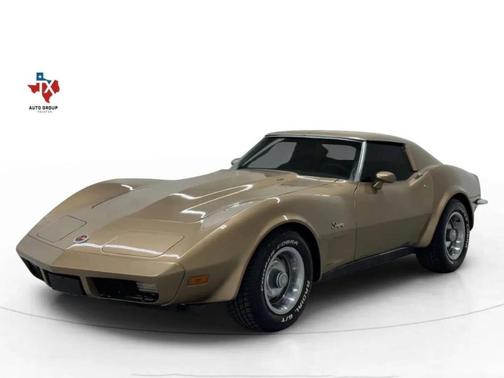 Gold 1973 Chevrolet Corvette