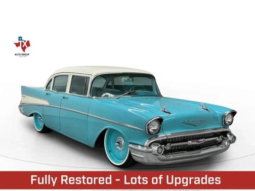 Blue 1957 Chevrolet 210