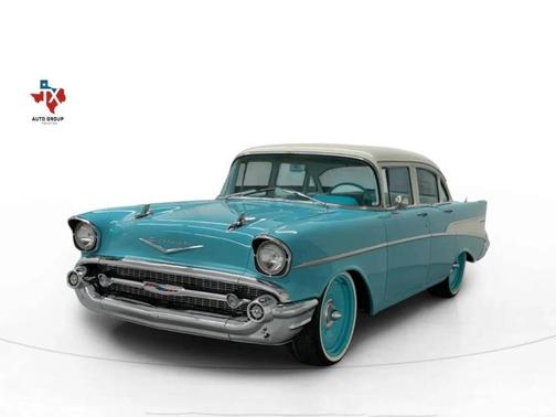 Blue 1957 Chevrolet 210