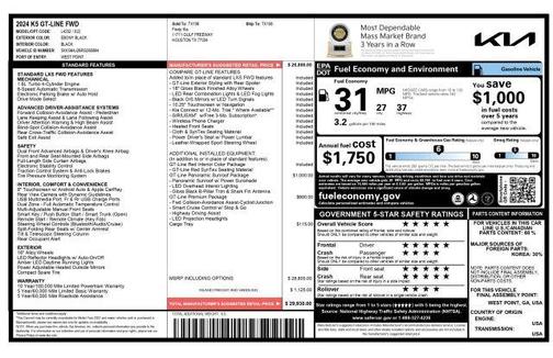 2024 Kia K5 GT-Line