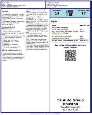 2007 Toyota Sequoia Limited