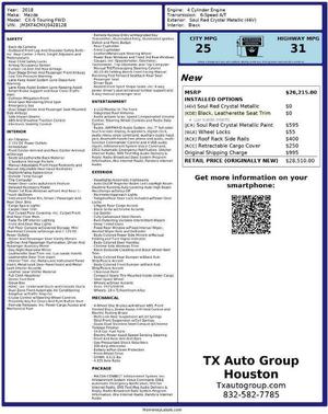 2018 Mazda CX-5 Touring