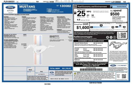 2020 Ford Mustang EcoBoost