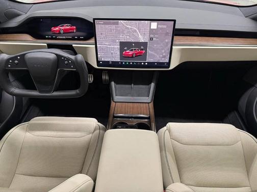 Red Multi 2021 Tesla Model S Plaid