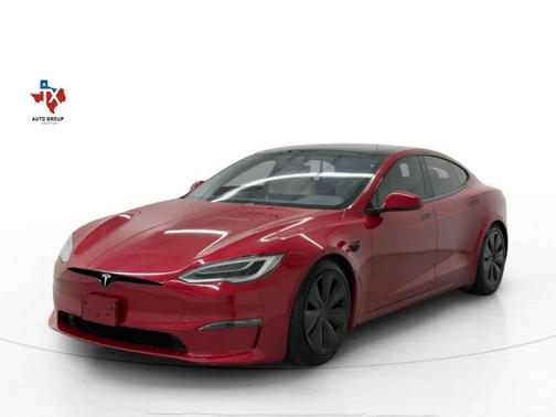 Red Multi 2021 Tesla Model S Plaid