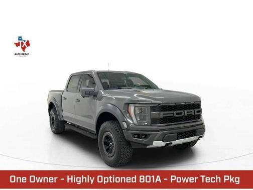Gray 2021 Ford F-150 Raptor Truck