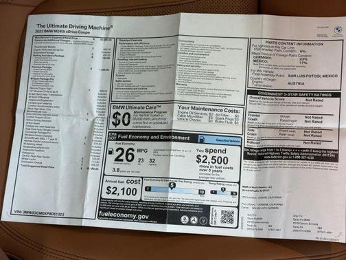 2023 BMW M240 i xDrive