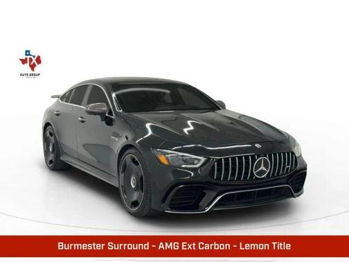 2019 Mercedes-Benz AMG GT 63 S 4-Door