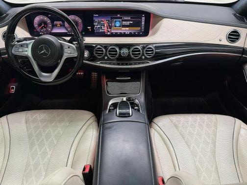 White 2018 Mercedes-Benz S-Class S 450
