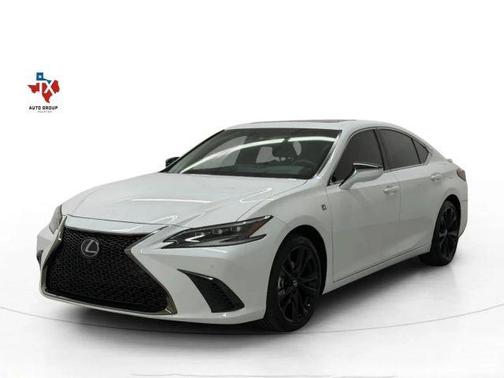 White 2024 Lexus ES 350 F SPORT Handling