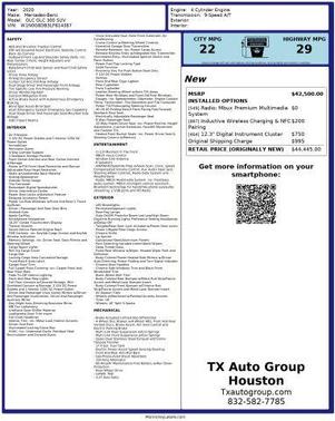 2020 Mercedes-Benz GLC 300 Base