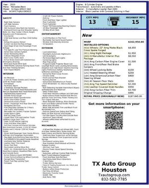 2020 Mercedes-Benz AMG G 63 Base