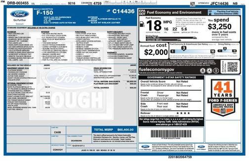 2018 Ford F-150 Platinum