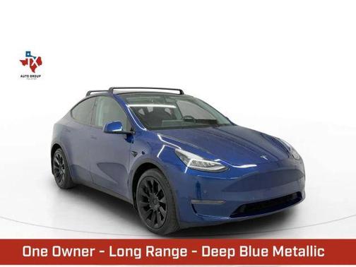 Blue 2020 Tesla Model Y Long Range