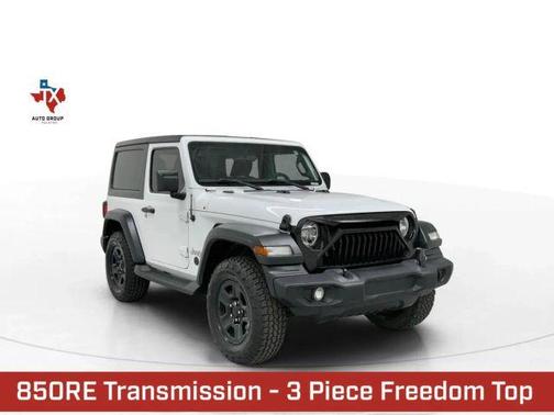 White 2020 Jeep Wrangler Sport