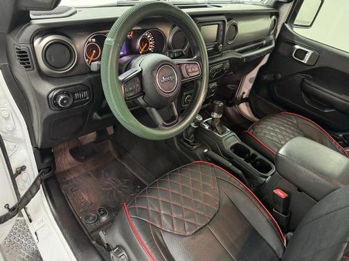 White 2020 Jeep Wrangler Sport