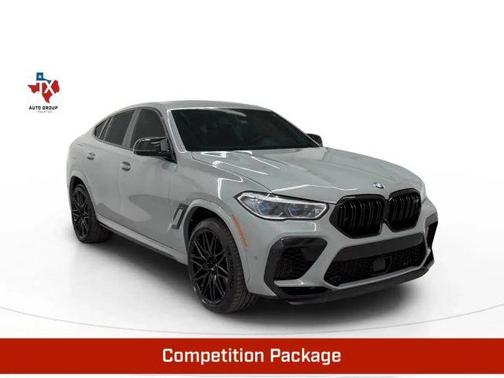 Gray 2021 BMW X6 M Base