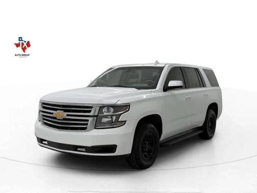 White 2020 Chevrolet Tahoe Police