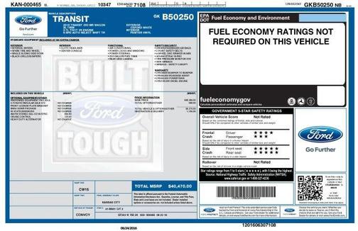 2016 Ford Transit-350 XL