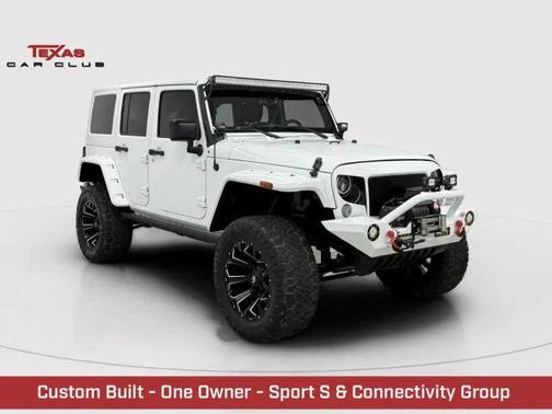 White 2018 Jeep Wrangler JK Unlimited Sport SUV