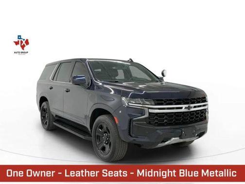 Black 2022 Chevrolet Tahoe Police SUV