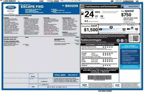 2018 Ford Escape Titanium