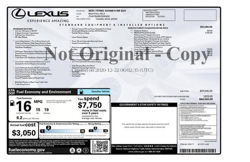 2021 Lexus GX 460 Base