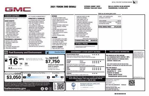 2021 GMC Yukon Denali