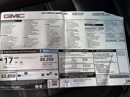 2019 GMC Yukon XL Denali