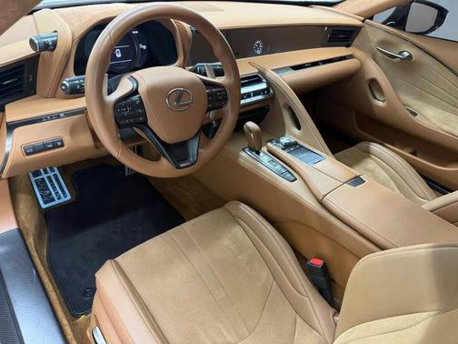 White 2023 Lexus LC 500h Base