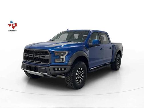 Blue 2018 Ford F-150 Raptor