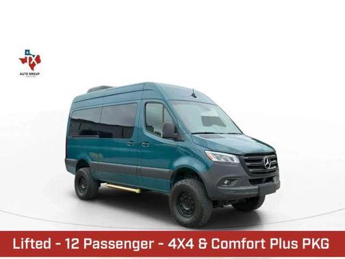 Green 2022 Mercedes-Benz Sprinter 2500 144 WB Standard Roof Passenger