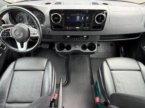 Green 2022 Mercedes-Benz Sprinter 2500 144 WB Standard Roof Passenger