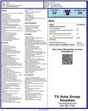 2019 Audi A6 55 Prestige