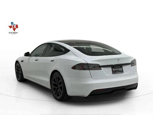 White 2021 Tesla Model S Long Range