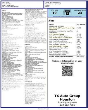 2019 Porsche Macan Base