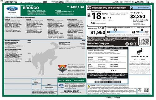 2022 Ford Bronco Outer Banks