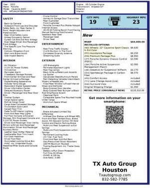 2022 Porsche Cayenne Platinum Edition