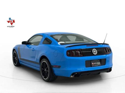 Blue 2013 Ford Mustang Boss 302