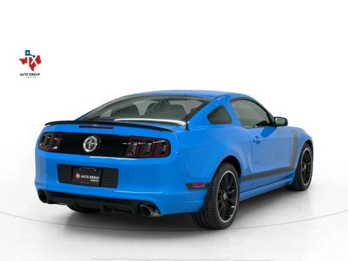 Blue 2013 Ford Mustang Boss 302